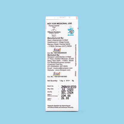 Dr Morpen Intebact Insta Probiotic 2Bn (Vanilla Flavour)