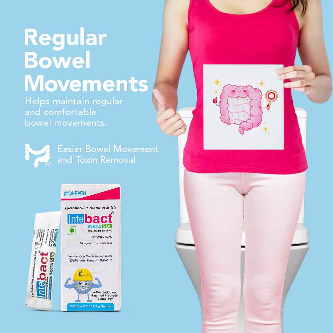 Dr Morpen Intebact Insta Probiotic 5Bn (1.5Gm) - 6 Sachets