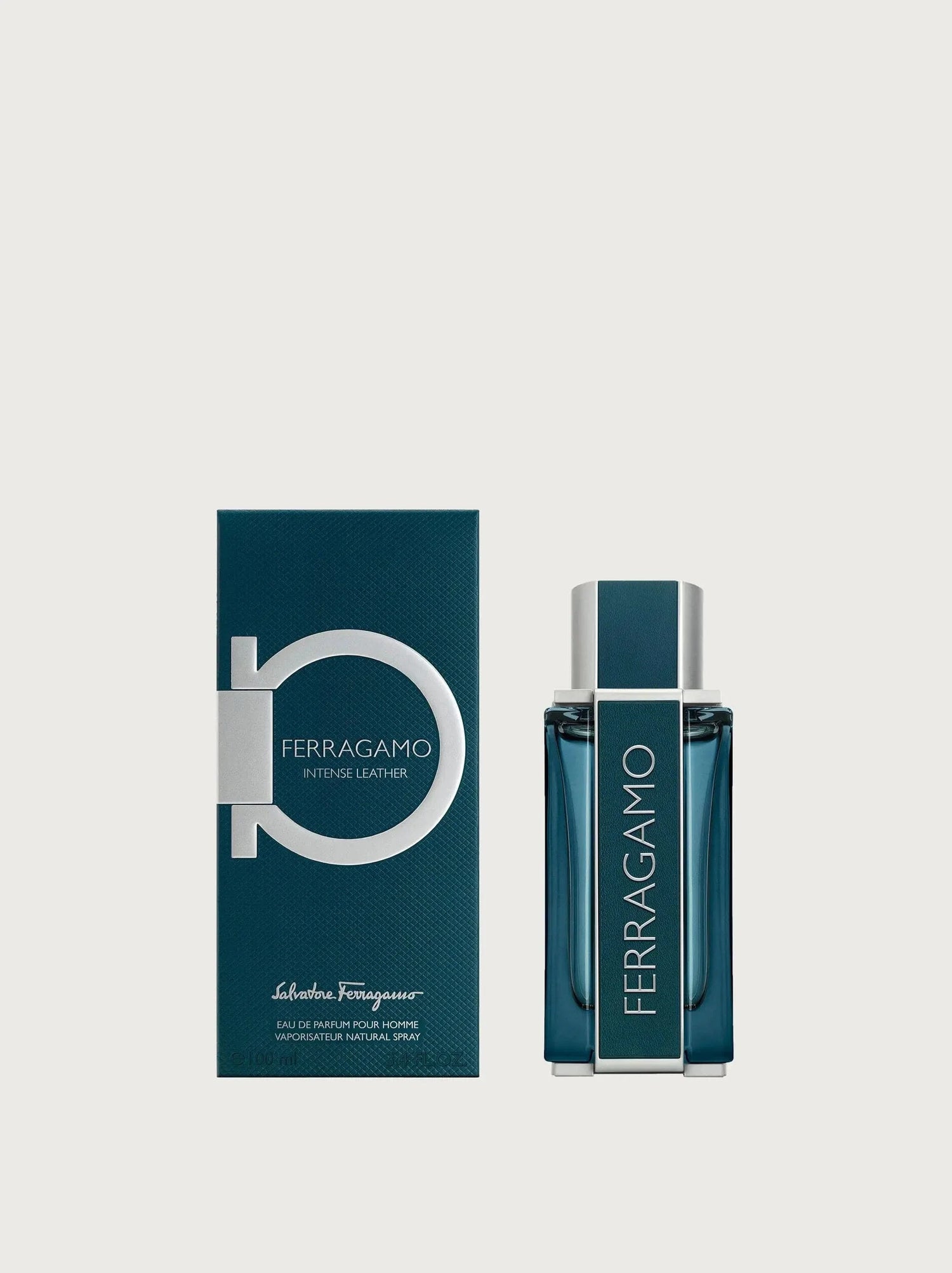 Intense Leather By Salvatore Ferragamo For Men 3.4oz EDP Spray (TESTER)