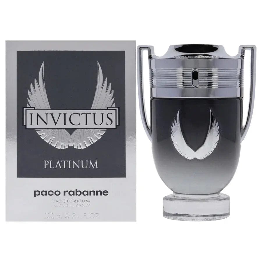 Invictus Platinum By Paco Rabanne For Men 3.4oz EDP Spray by perfumesandrea