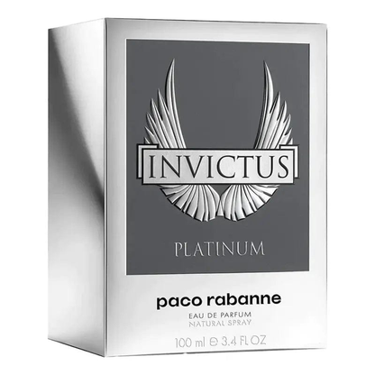 Invictus Platinum By Paco Rabanne For Men 3.4oz EDP Spray by perfumesandrea