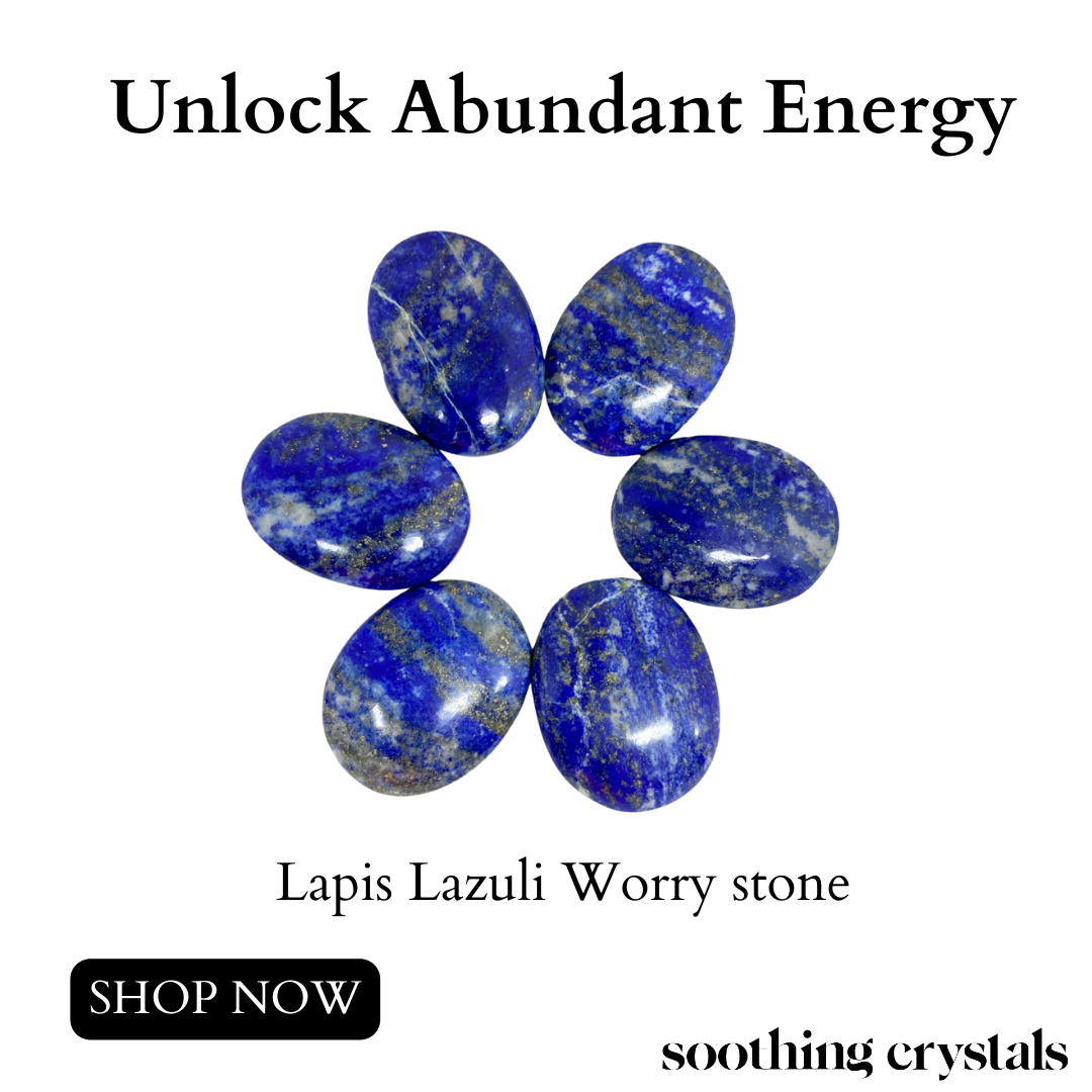 Lapis Lazuli Pocket Stones (Grounding and Protection)  DestGlow
