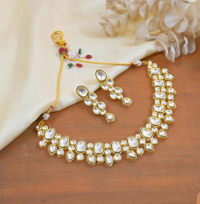 Joban Fashion Copper Kundan Jewellery Set