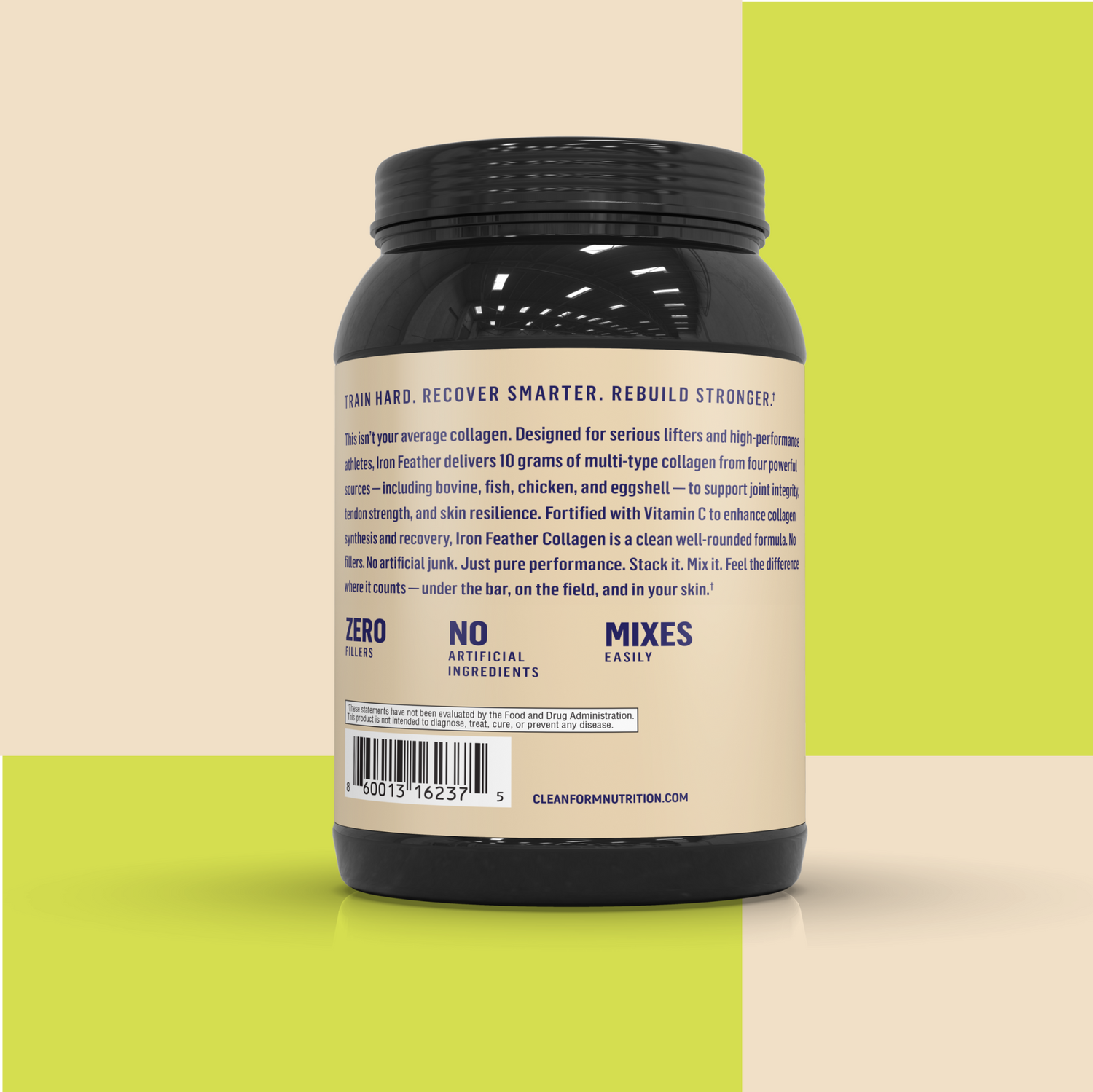Iron Feather Collagen by CleanForm Nutrition