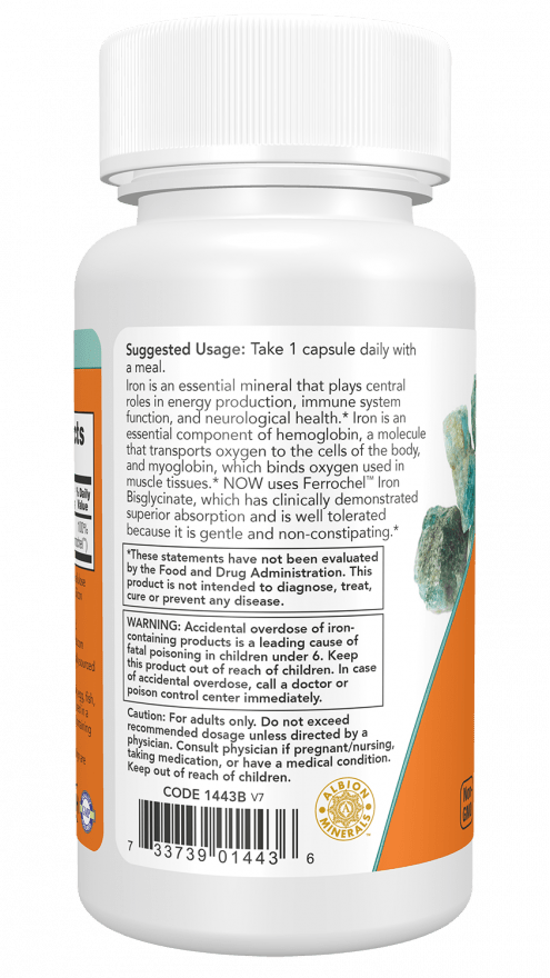 Iron 18 mg by Country Life Natural Foods