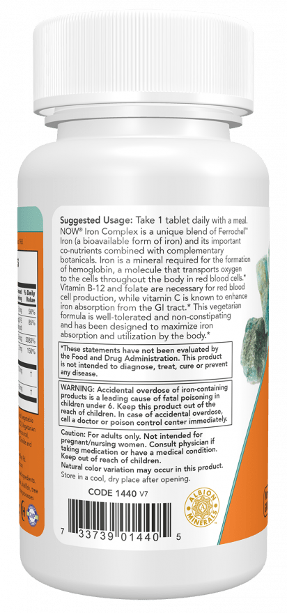 Iron Complex by Country Life Natural Foods