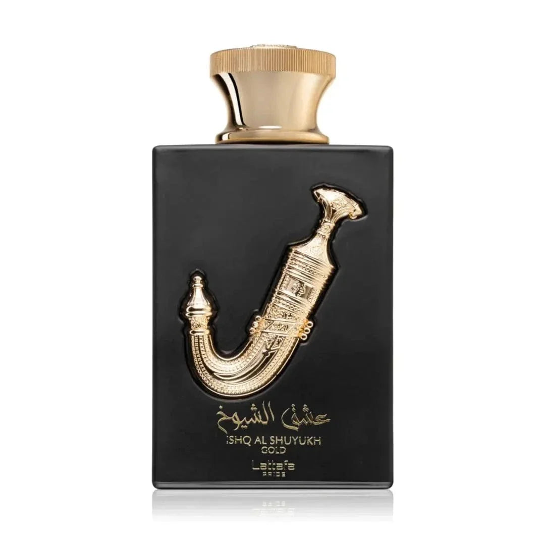 Ishq Al Shuyukh Gold By Lattafa 3.4 oz Unisex EDP Spray by perfumesandrea