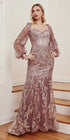 Cinderella Divine J816 Removable Long Sleeve Off the Shoulder Gown by DiscountDressShop