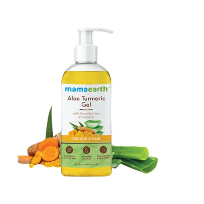 Mamaearth Aloe Turmeric Gel For Skin &amp; Hair