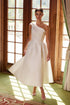 Nox Anabel JE931 One Shoulder Satin Tea Length Gown by DiscountDressShop