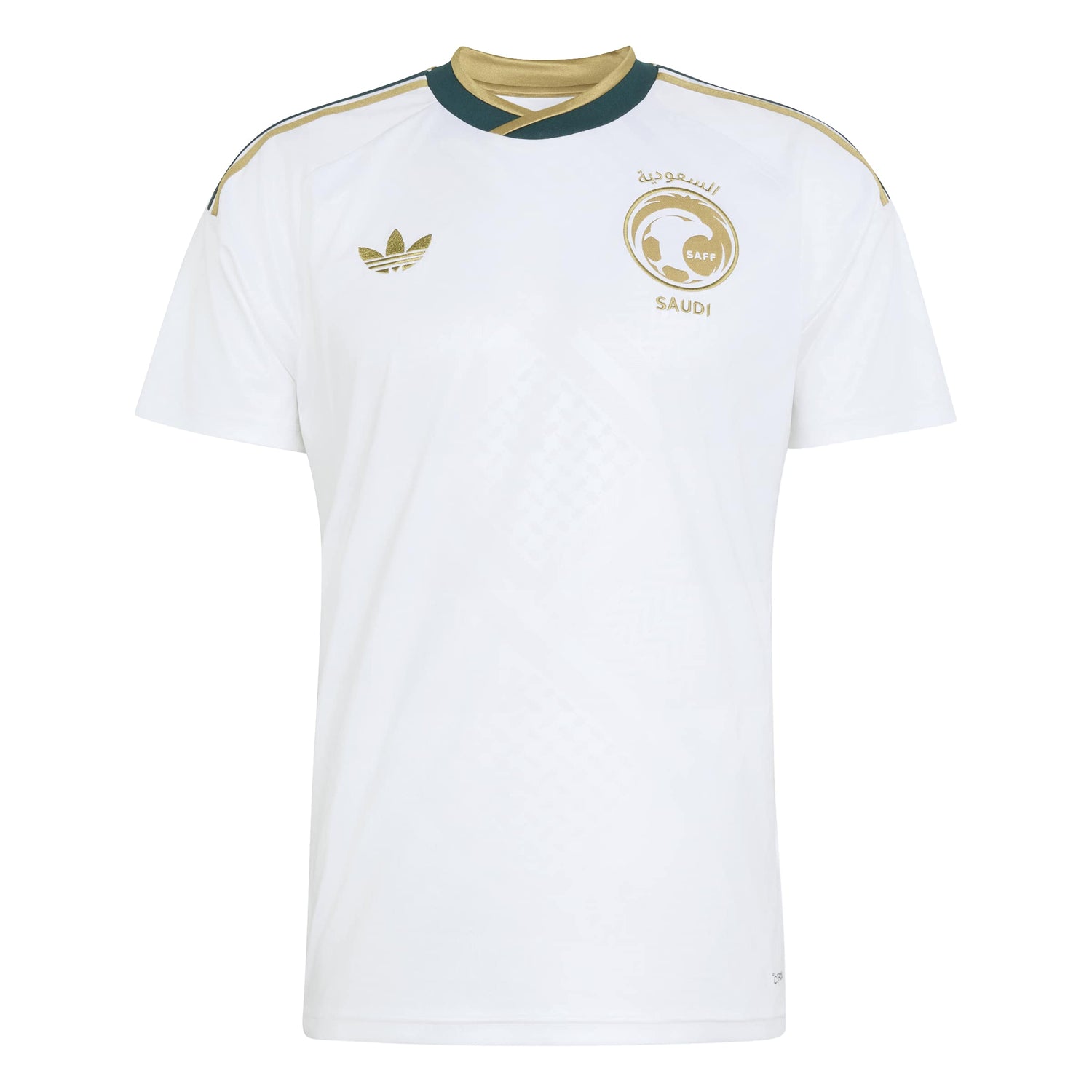 Adidas Mens Saudi Arabia 26 Away Jersey - White by Denim Exchange
