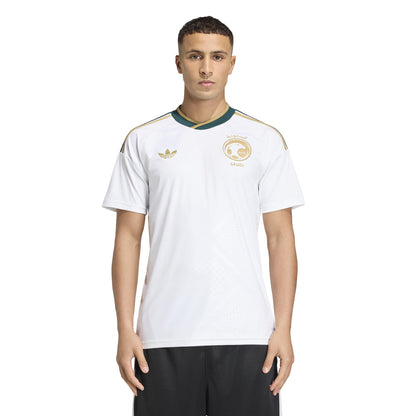 Adidas Mens Saudi Arabia 26 Away Jersey - White by Denim Exchange