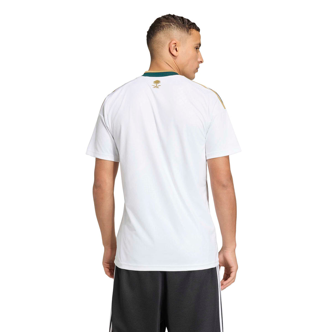 Adidas Mens Saudi Arabia 26 Away Jersey - White by Denim Exchange