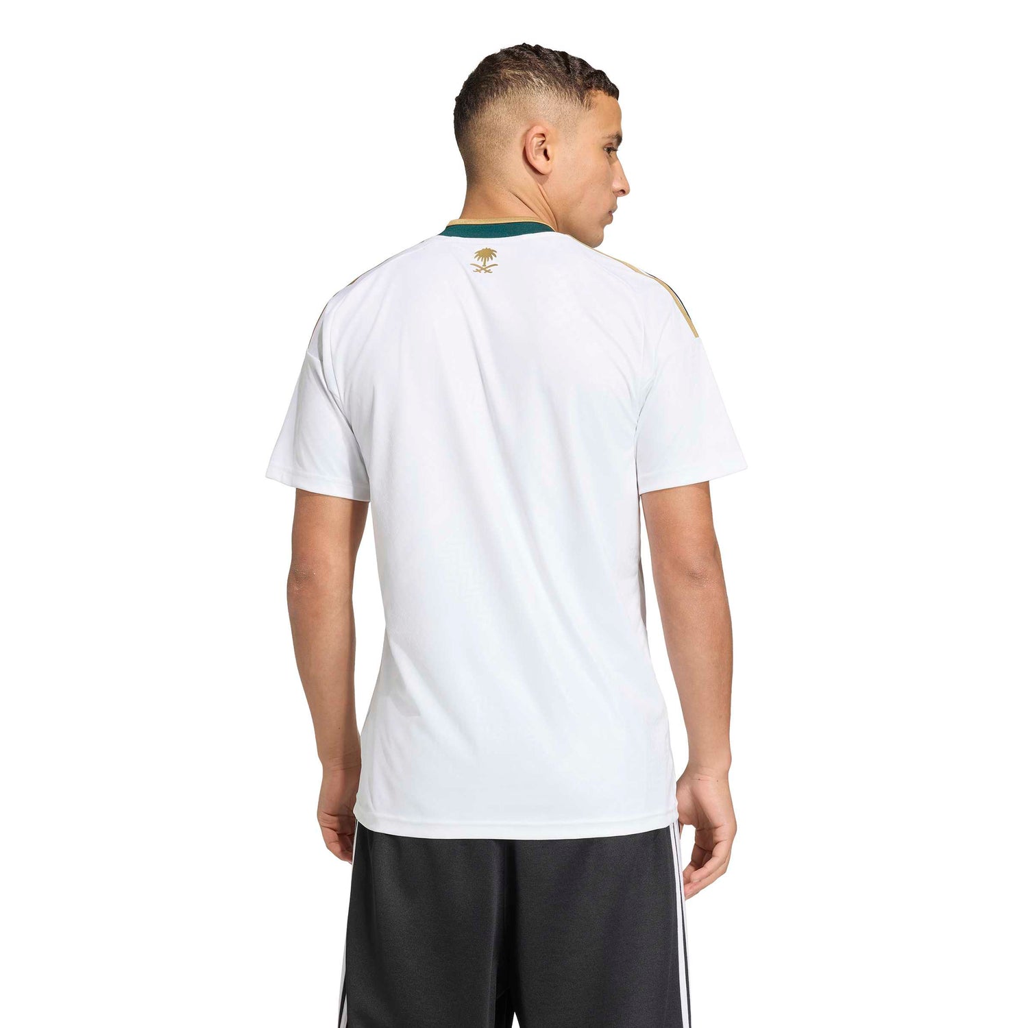 Adidas Mens Saudi Arabia 26 Away Jersey - White by Denim Exchange