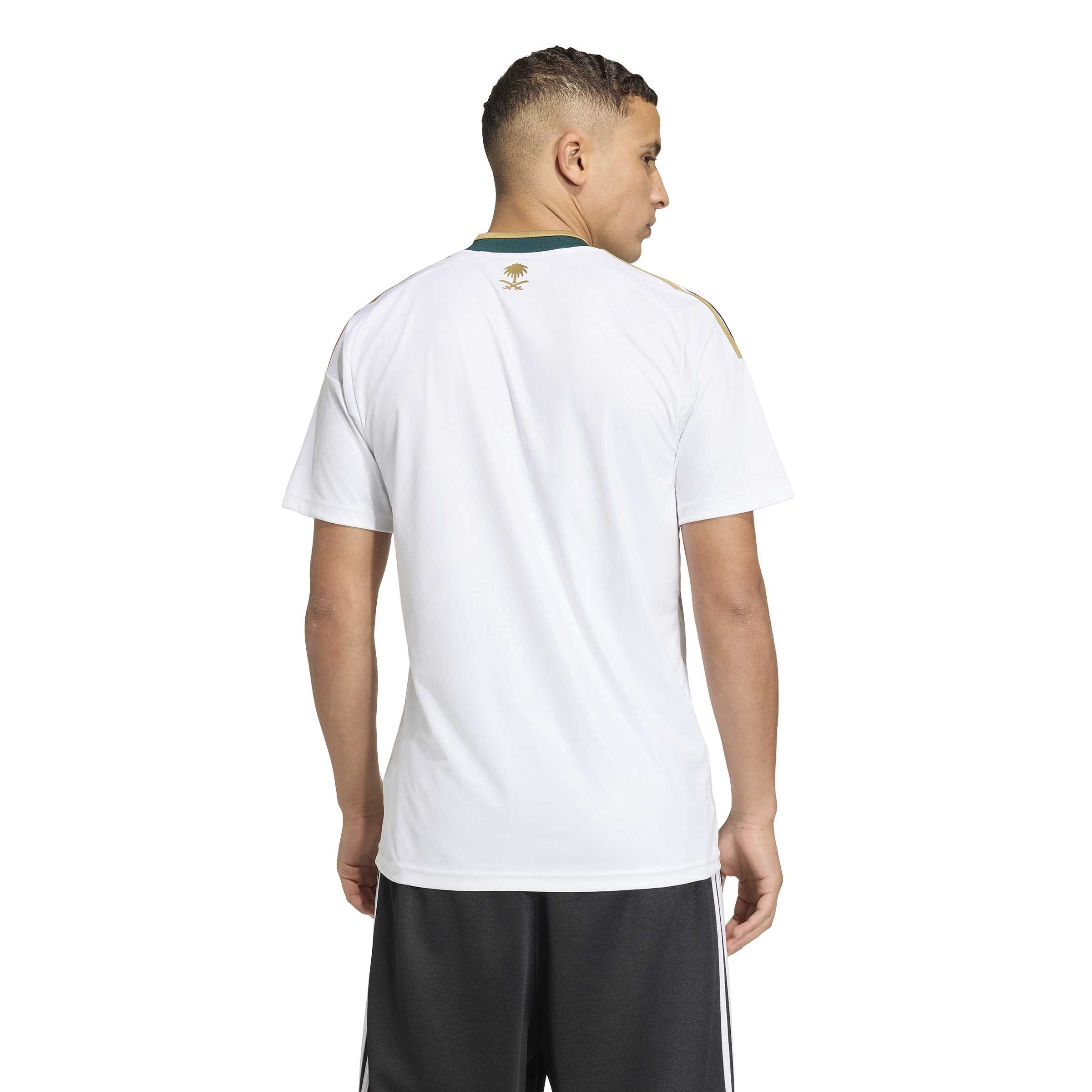 Adidas Mens Saudi Arabia 26 Away Jersey - White by Denim Exchange