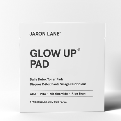 Glow Up Pad - Travel Box (30 Individually Wrapped Pads) by JAXON LANE