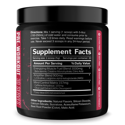 The Curse! Pre-Workout 30 Serve