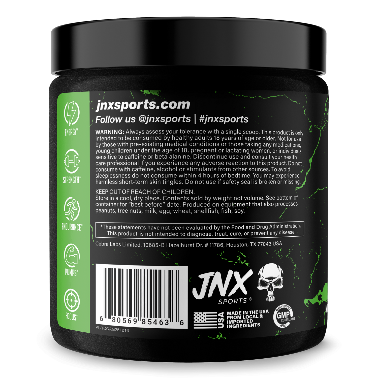 The Curse! Pre-Workout by JNX Sports