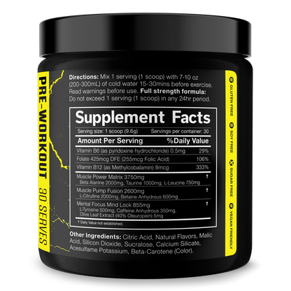 The Shadow! Pre-Workout