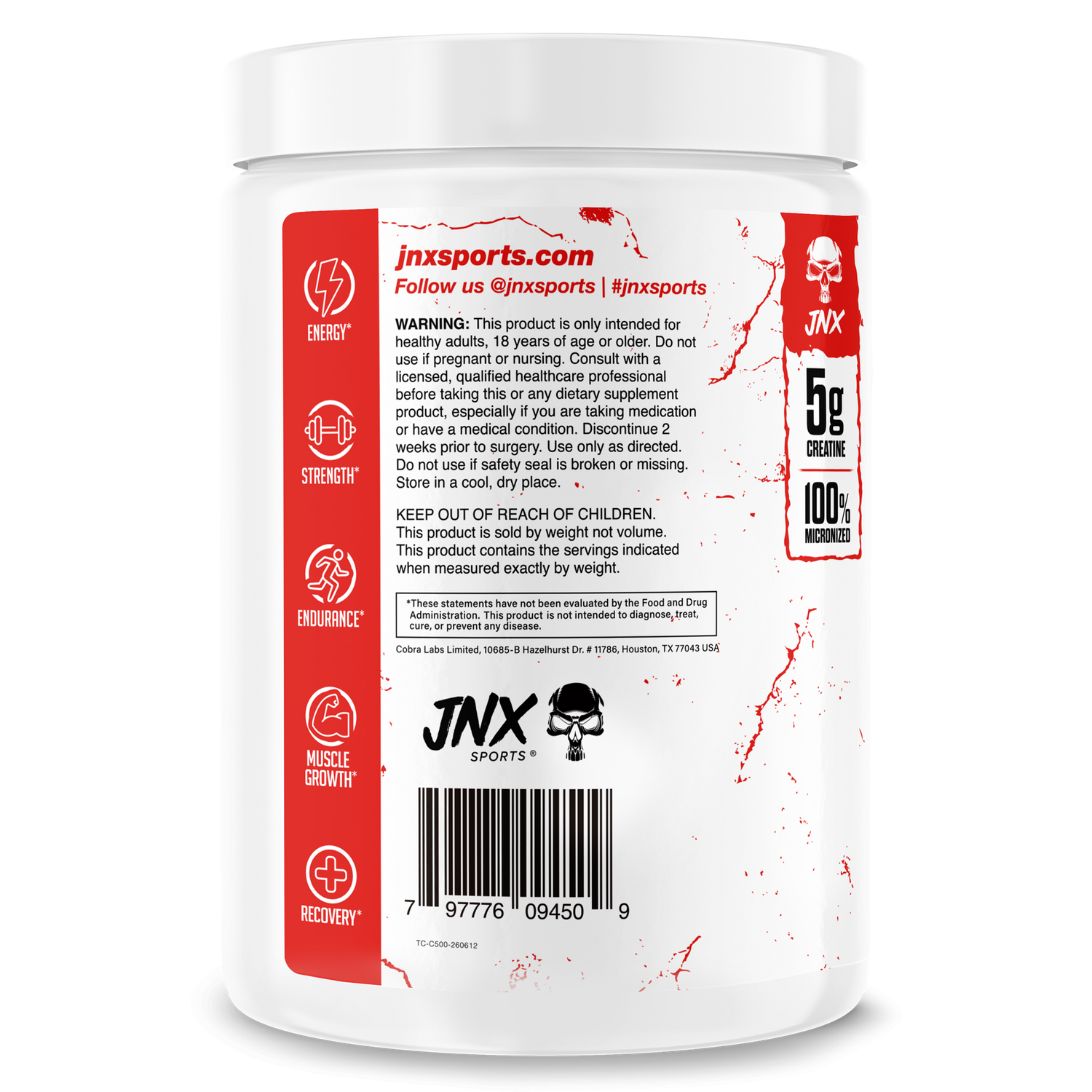 The Curse! Creatine Monohydrate - DestGlow