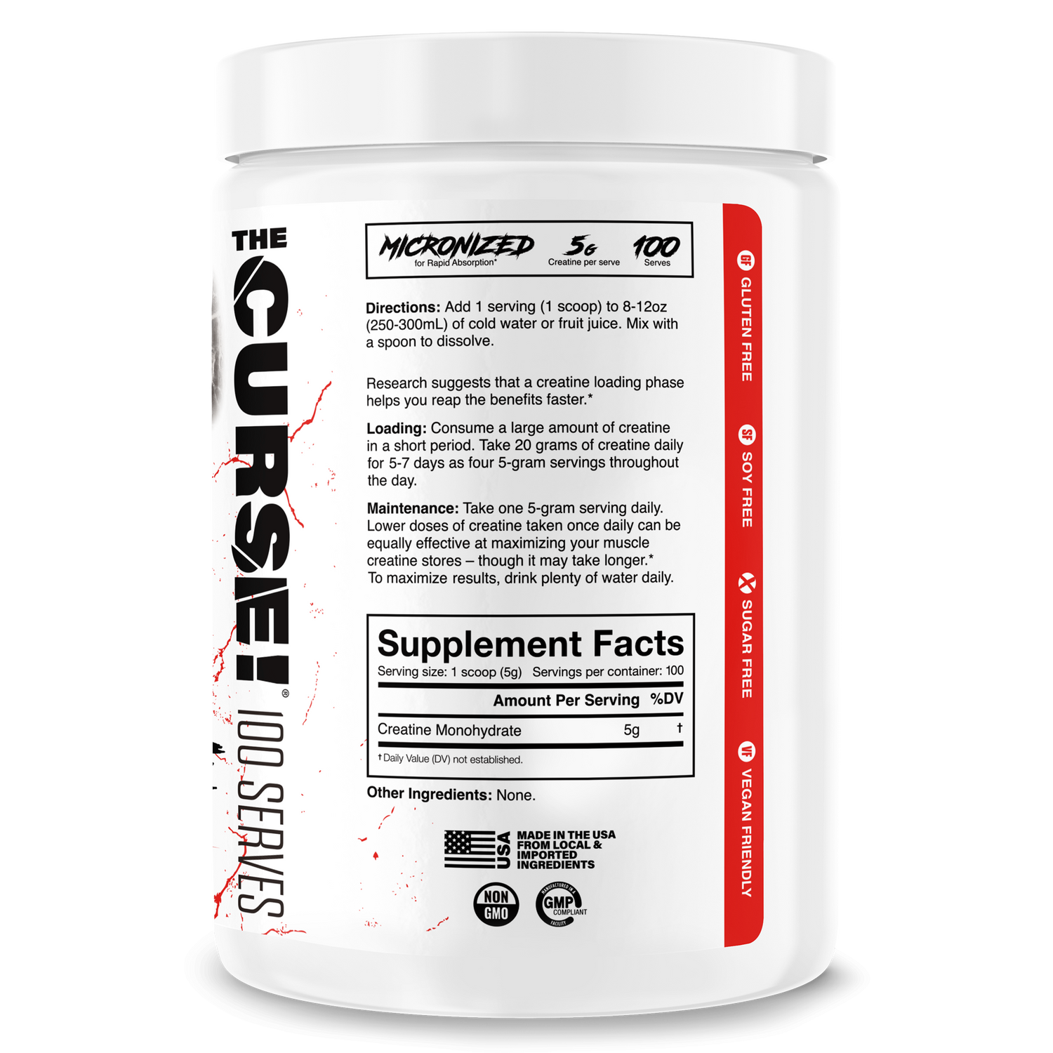 The Curse! Creatine Monohydrate - DestGlow