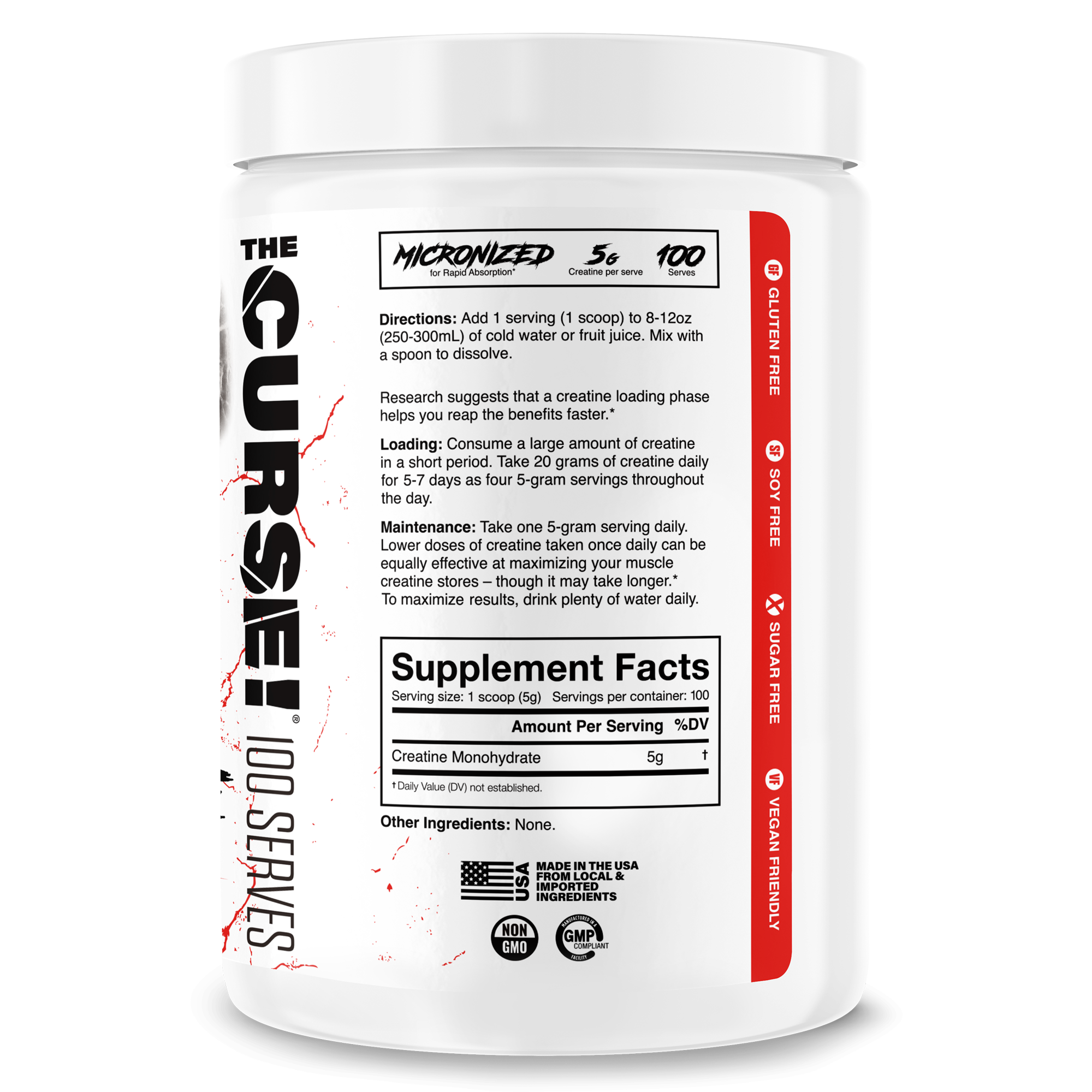 The Curse! Creatine Monohydrate - DestGlow