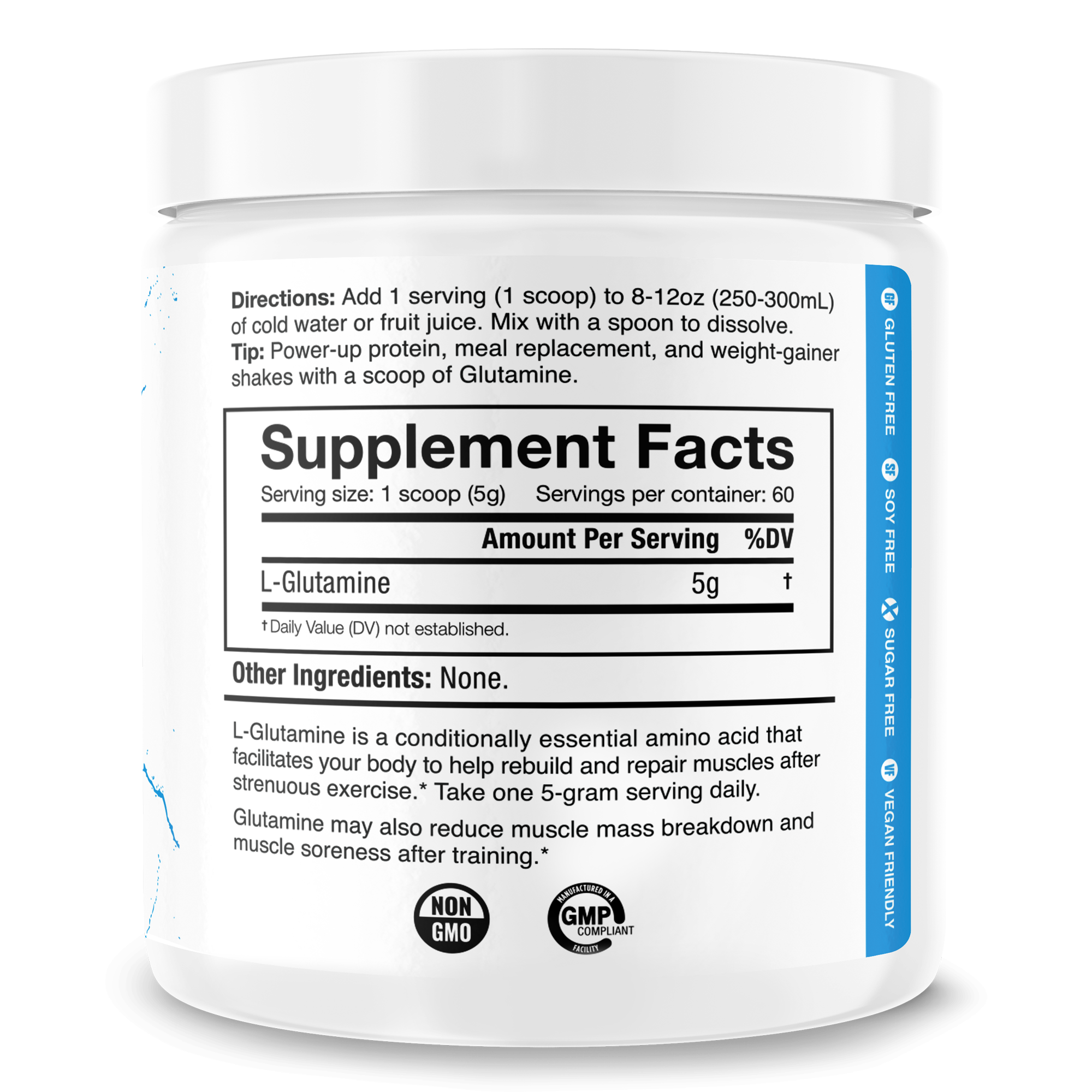 The Curse! Micronized Glutamine by JNX Sports