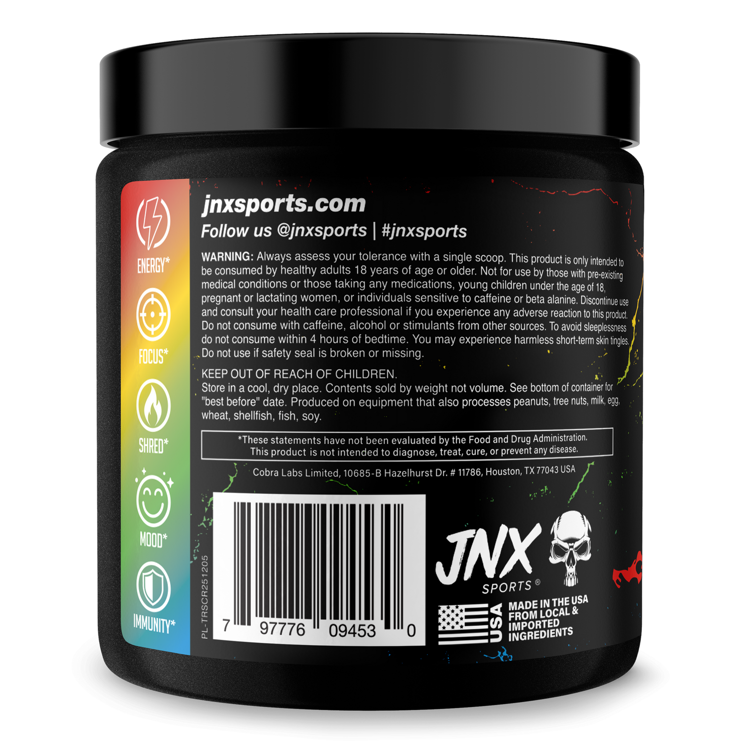 The Ripper! Fat Burner by JNX Sports