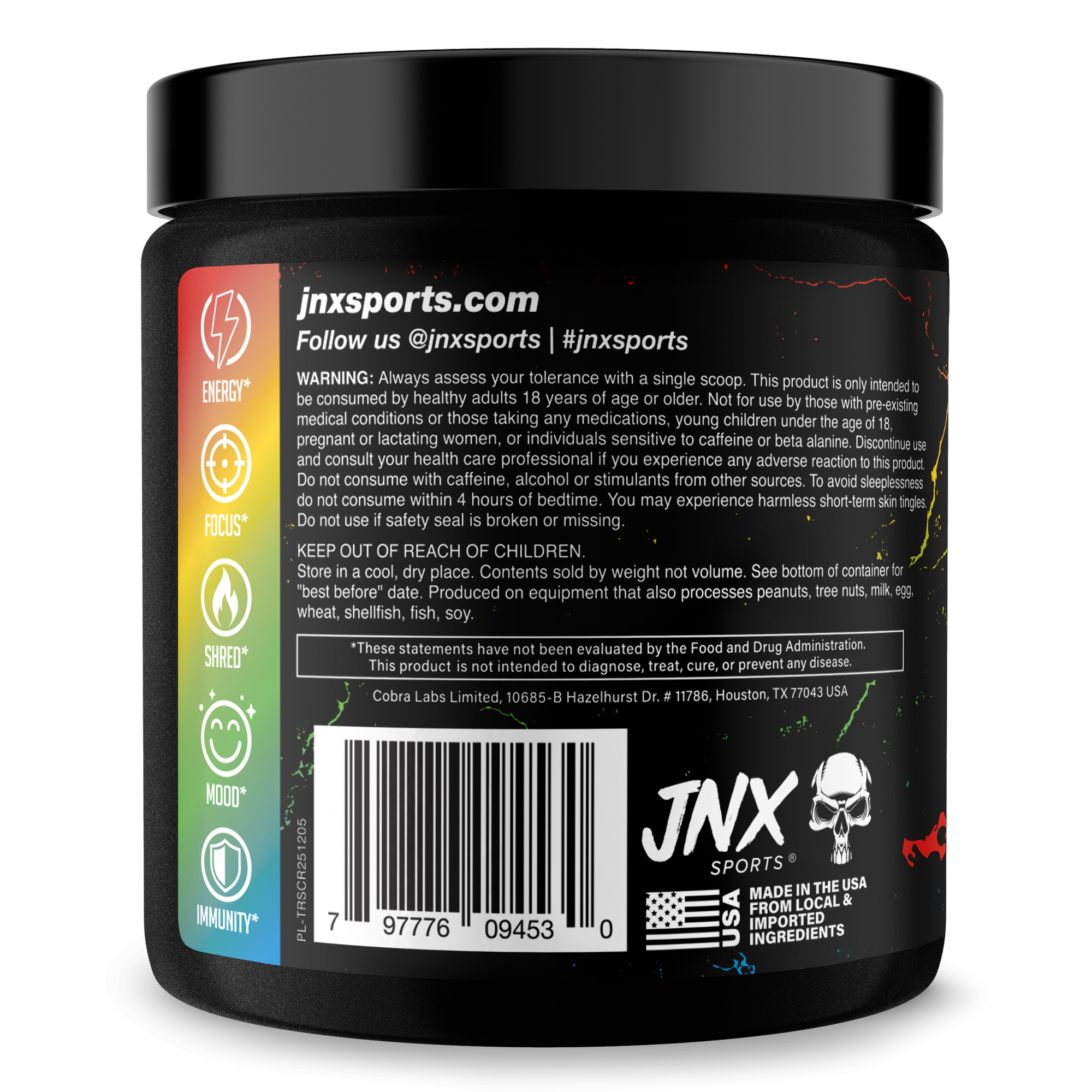 The Ripper! Fat Burner by JNX Sports