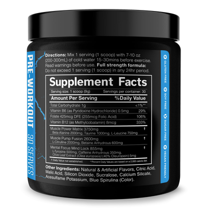 The Shadow! Pre-Workout by JNX Sports
