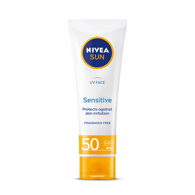 Nivea Sun Sensitive Skin Spf 50 Sunscreen