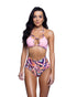 Criss Cross Halter Rave Top by Rave Fix