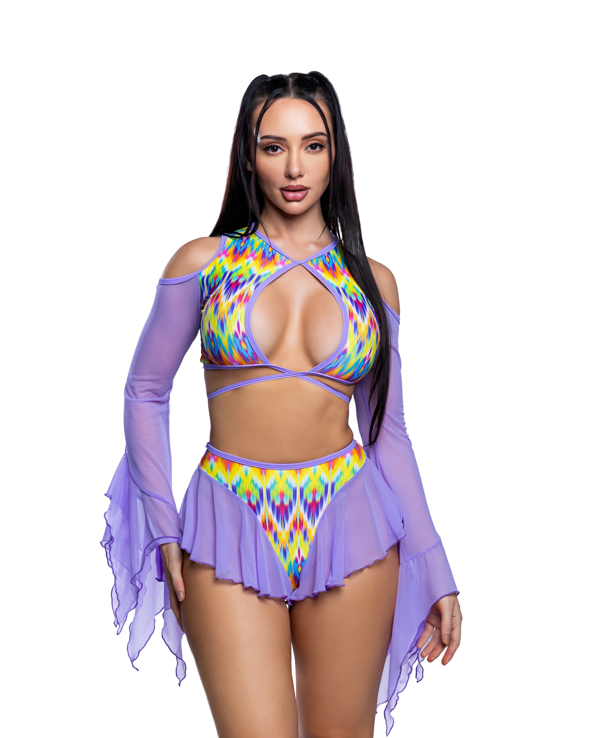 Flow Rave Top Cutout Top by Rave Fix