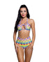 Criss Cross Halter Rave Top by Rave Fix
