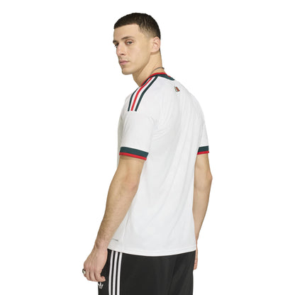 Adidas Mens Mexico 26 Away Jersey - White by Denim Exchange