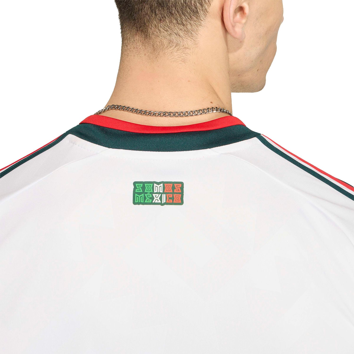 Adidas Mens Mexico 26 Away Jersey - White by Denim Exchange