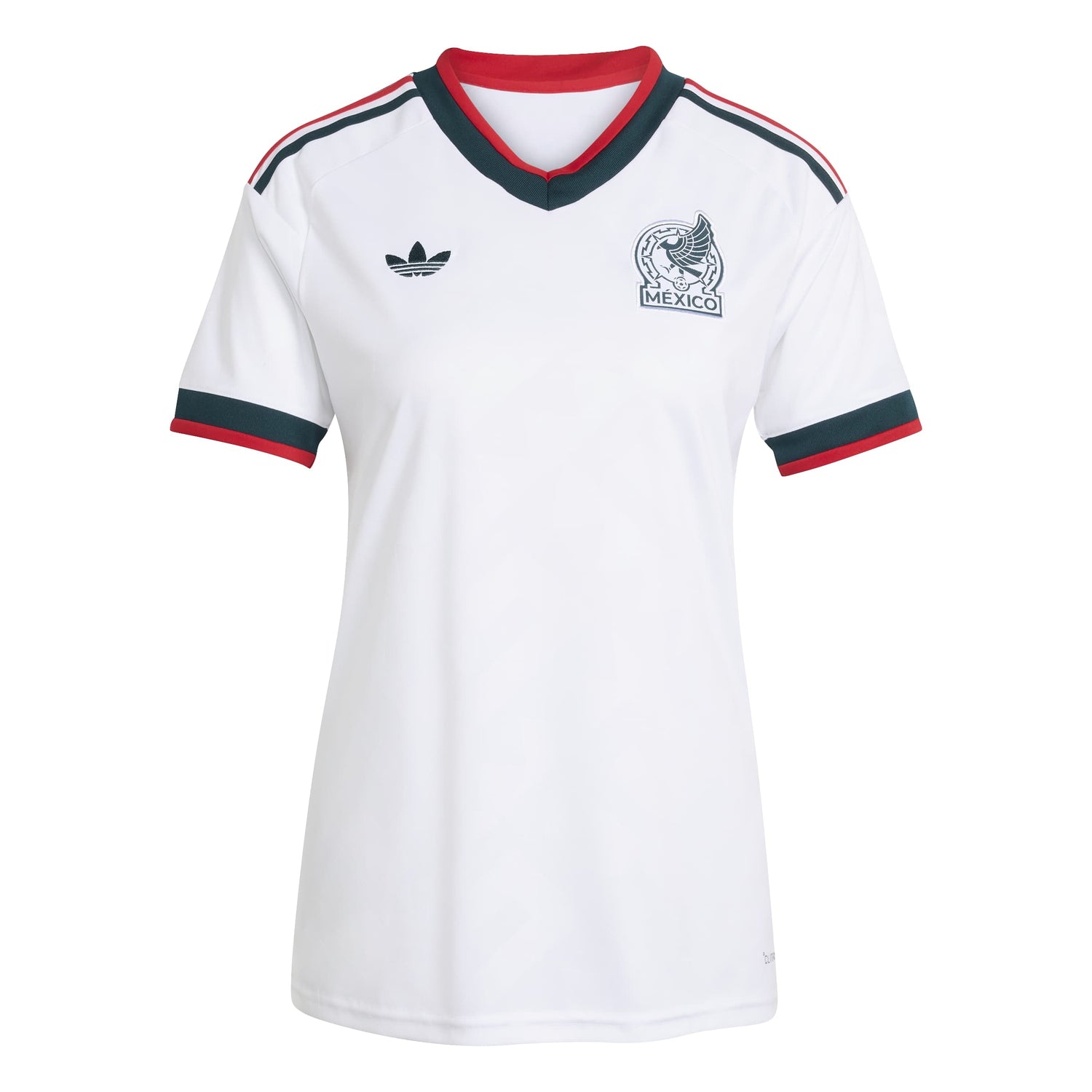 Adidas Womens Mexico 26 Away Jersey - White by Denim Exchange