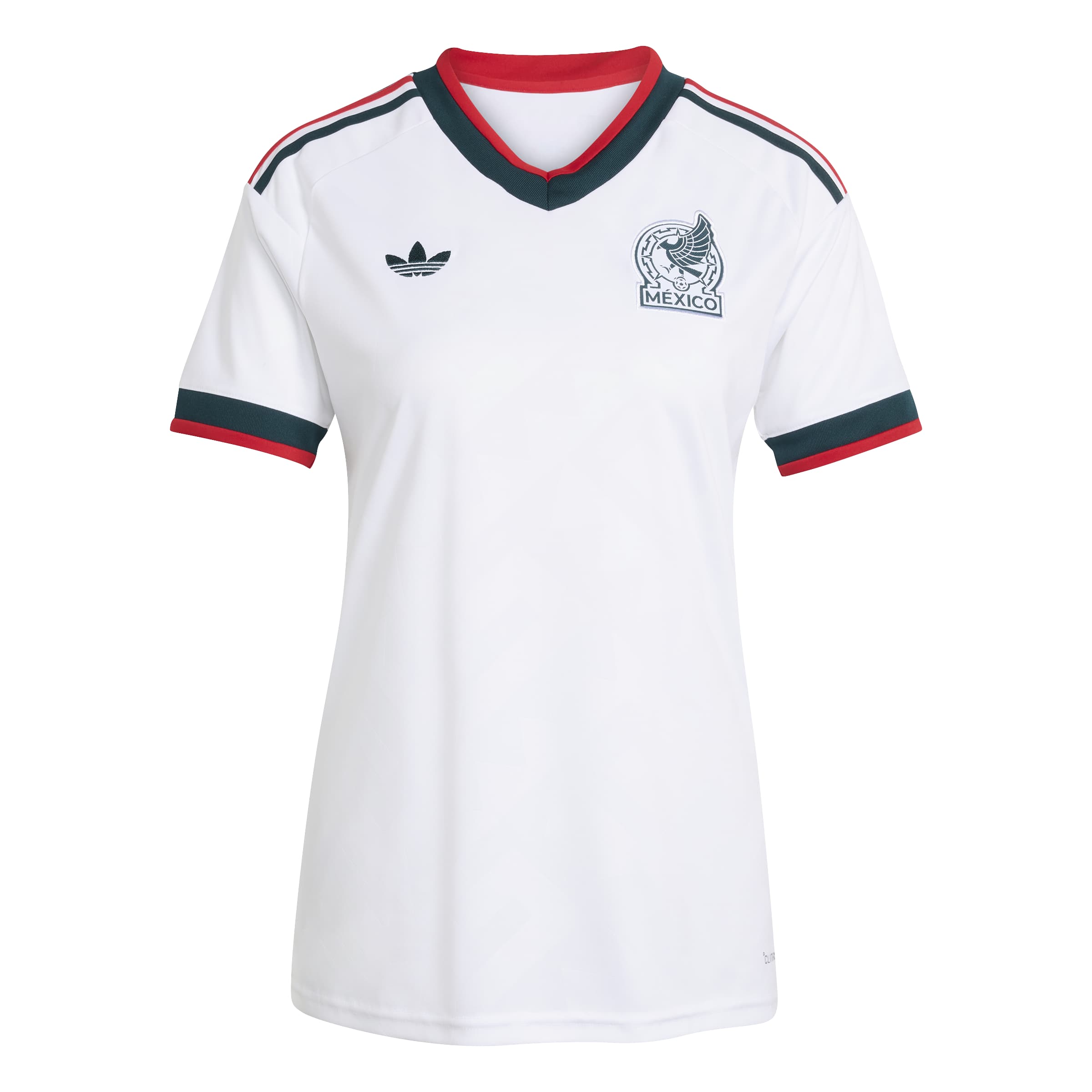 Adidas Womens Mexico 26 Away Jersey - White by Denim Exchange