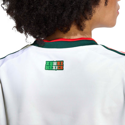 Adidas Womens Mexico 26 Away Jersey - White by Denim Exchange
