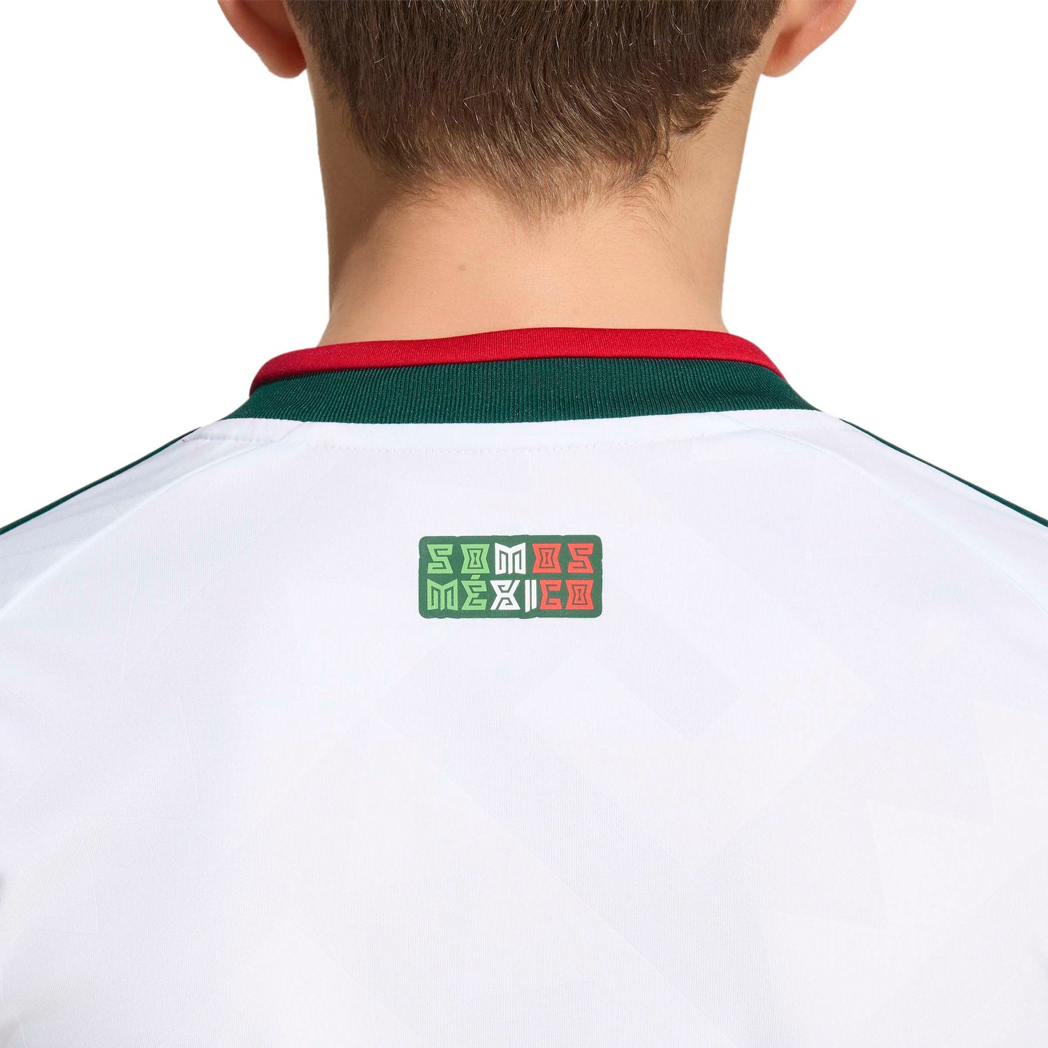Adidas Kids Mexico 26 Away Jersey - White by Denim Exchange