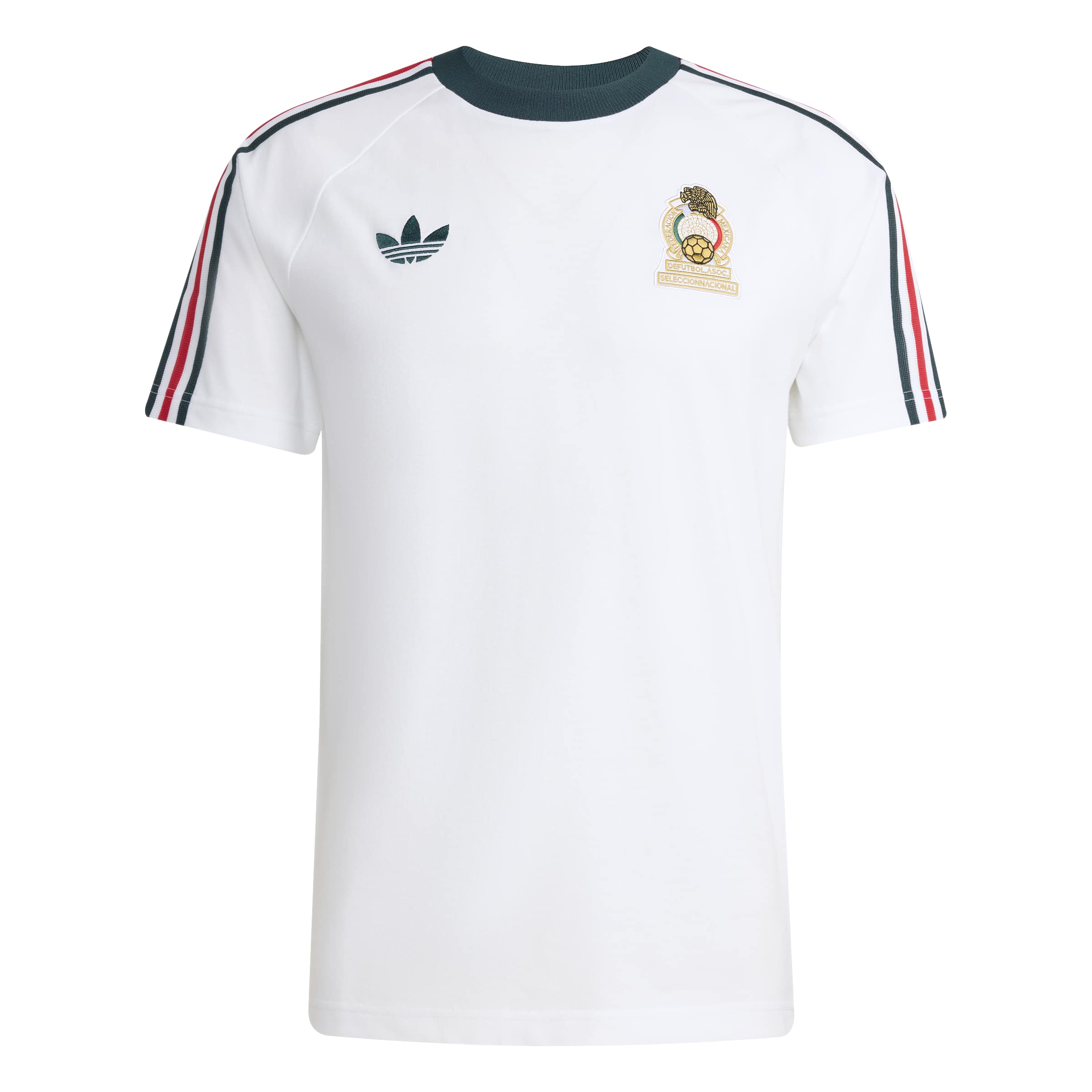 Adidas Mens Mexico Originals Tee - White by Denim Exchange