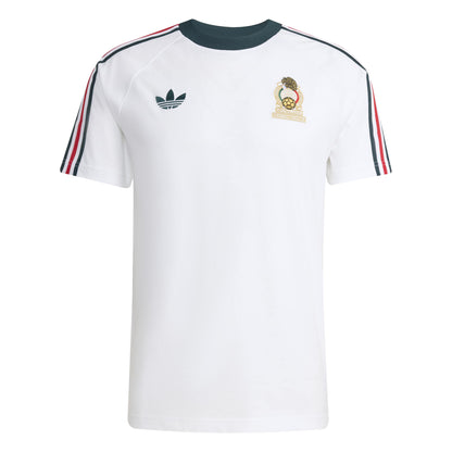 Adidas Mens Mexico Originals Tee - White by Denim Exchange