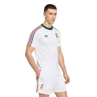 Adidas Mens Mexico Originals Tee - White by Denim Exchange