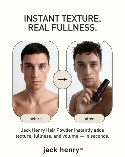 hair powder by JACK HENRY