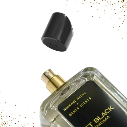 Jet Black Enigma By Michael Malul For Men 3.4oz EDP Spray by perfumesandrea