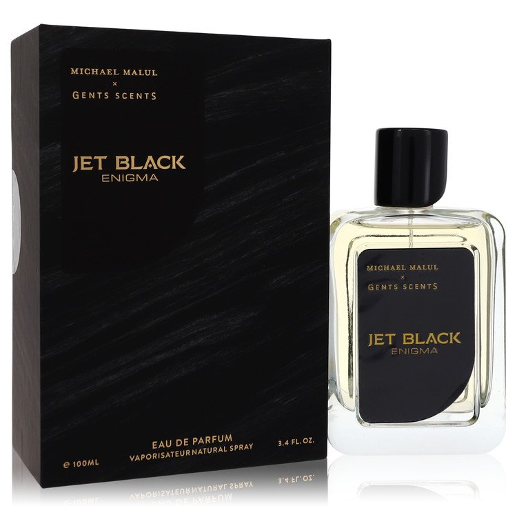 Jet Black Enigma by Michael Malul Eau De Parfum Spray 3.4 oz for Men 
