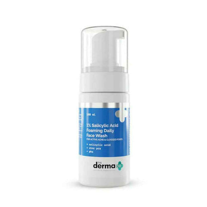 The Derma Co 1% Salicylic Acid Foaming Daily Face Wash