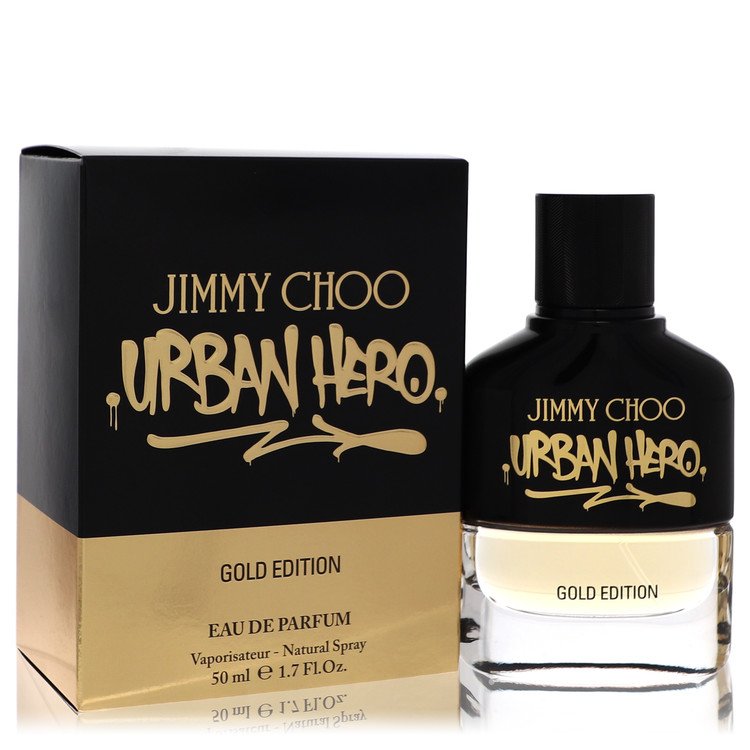 Jimmy Choo Urban Hero Gold Edition by Jimmy Choo Eau De Parfum Spray 1.7 oz for Men by Avera Group