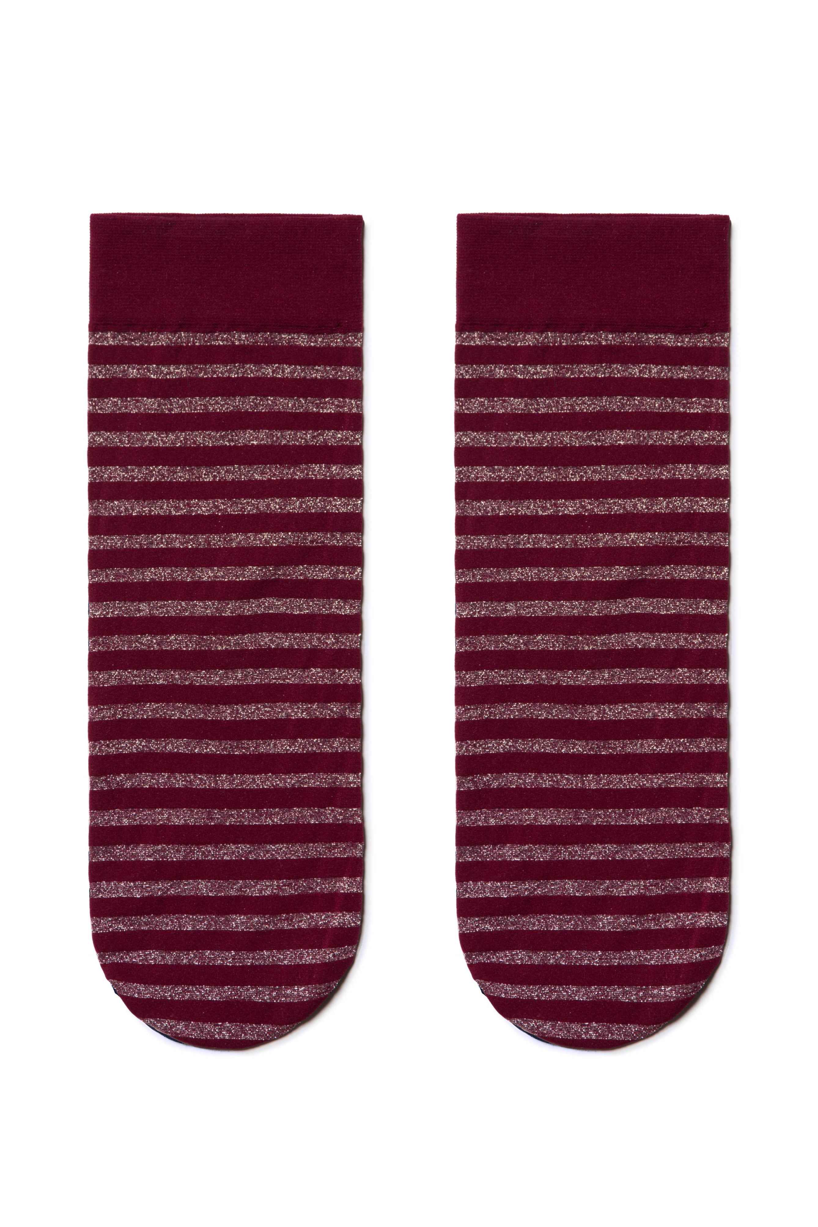 Socks Conte Fantasy - Shimmering Stripe