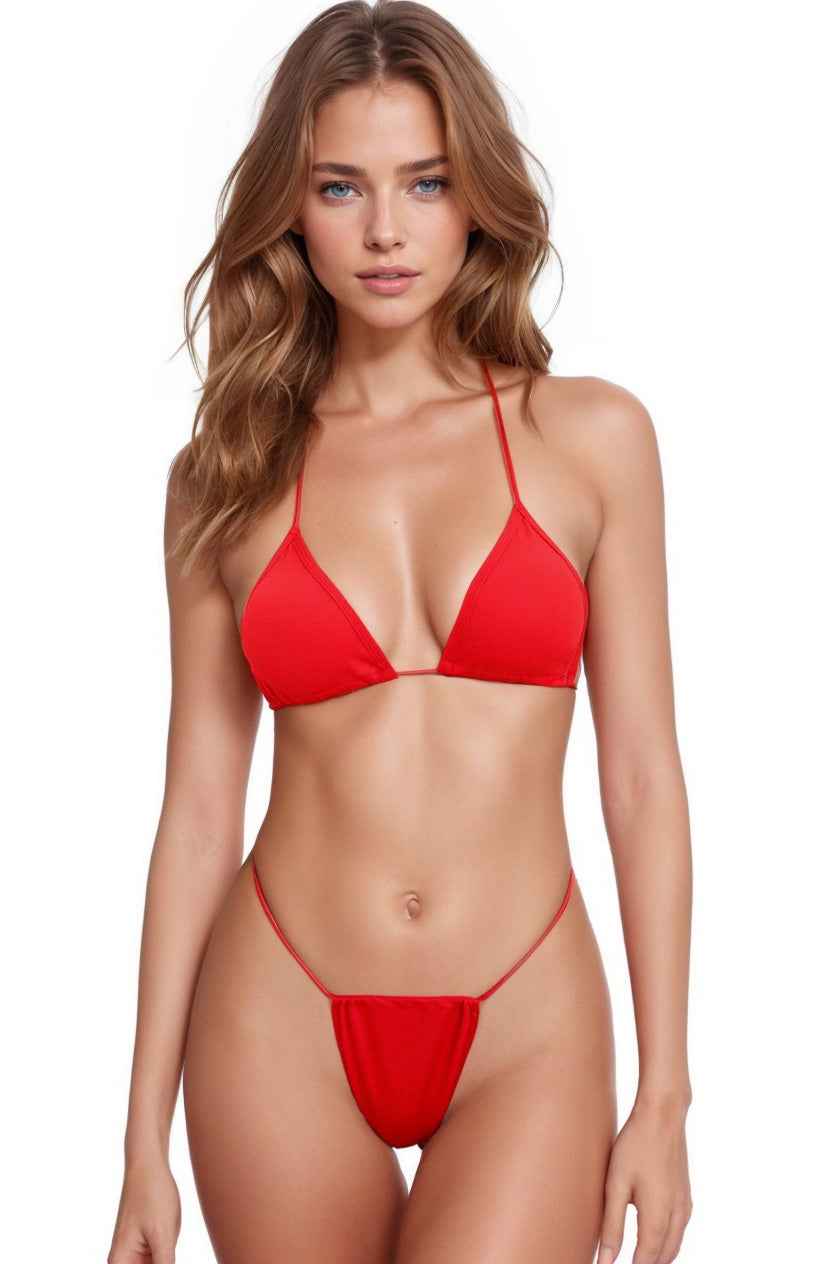 Basic String Thong Bikini